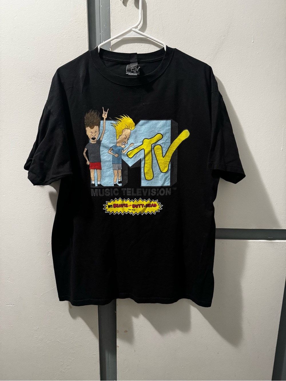 MTV Beavis and Butt-Head Black Graphic Tee